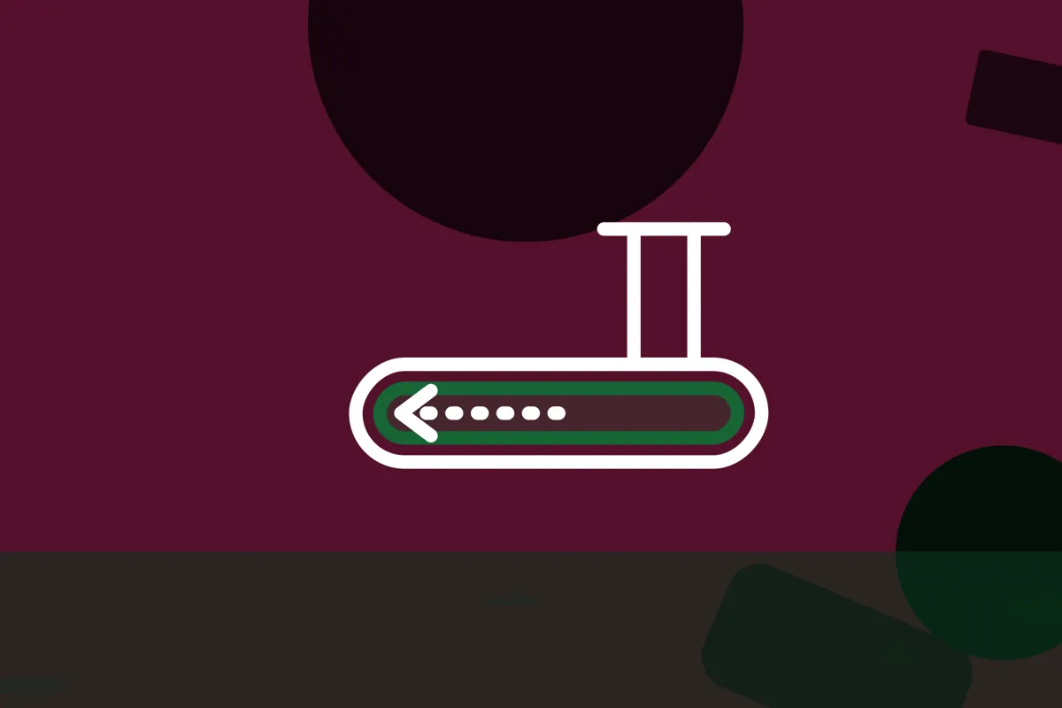 Illustration of a liner sliding through a sewer pipe